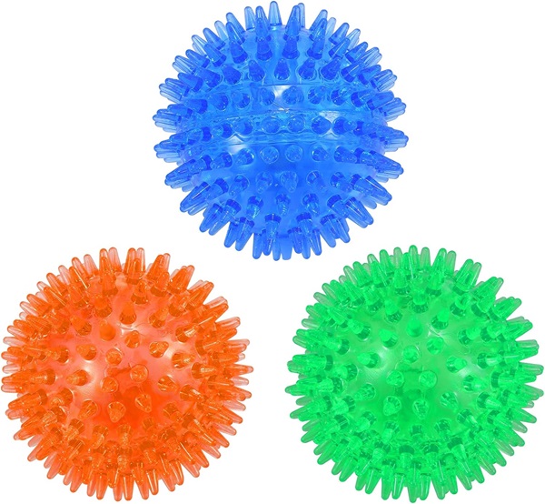 Squeaky Dog Ball Toys 3-Pack